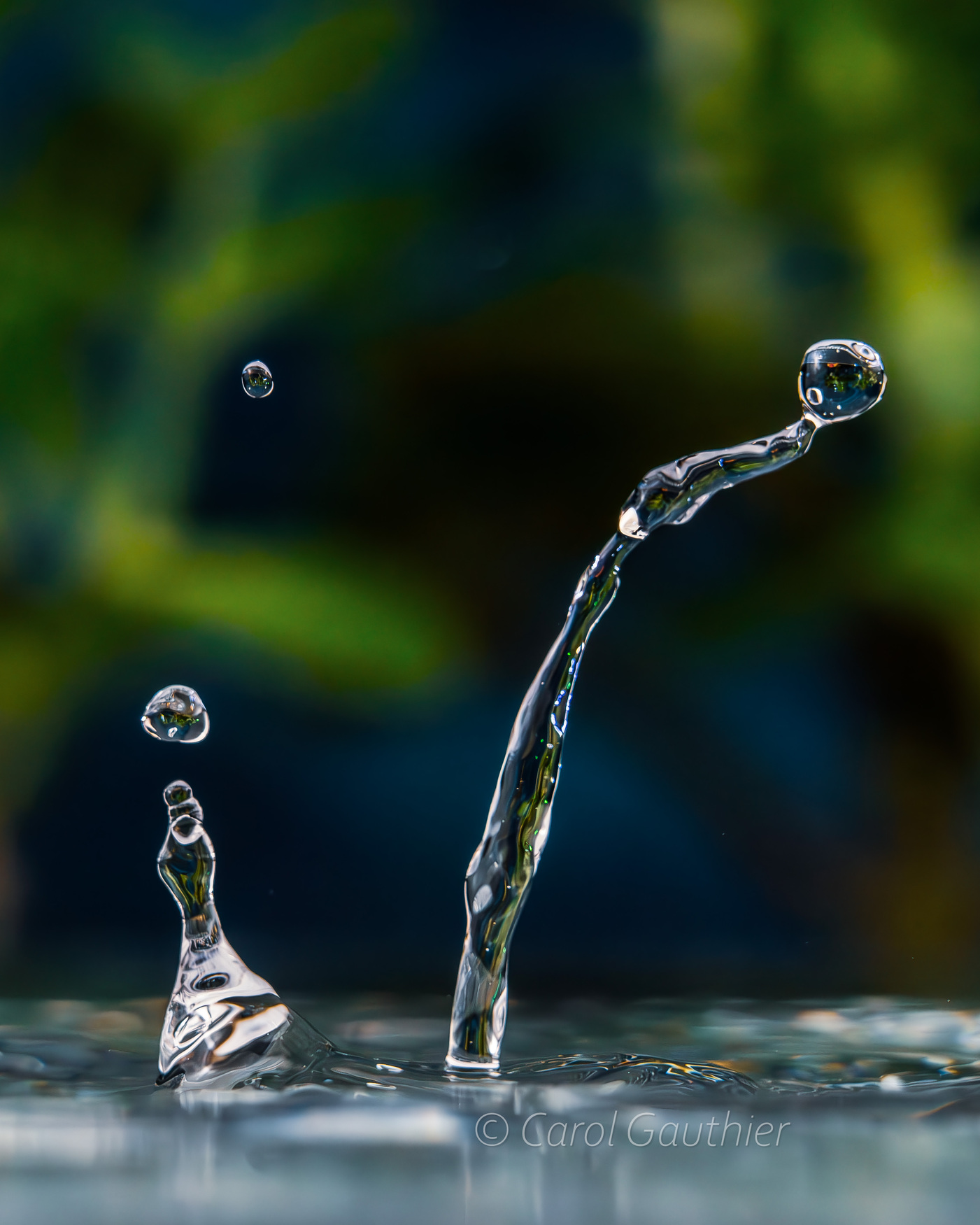 Goutte en mouvement XV
