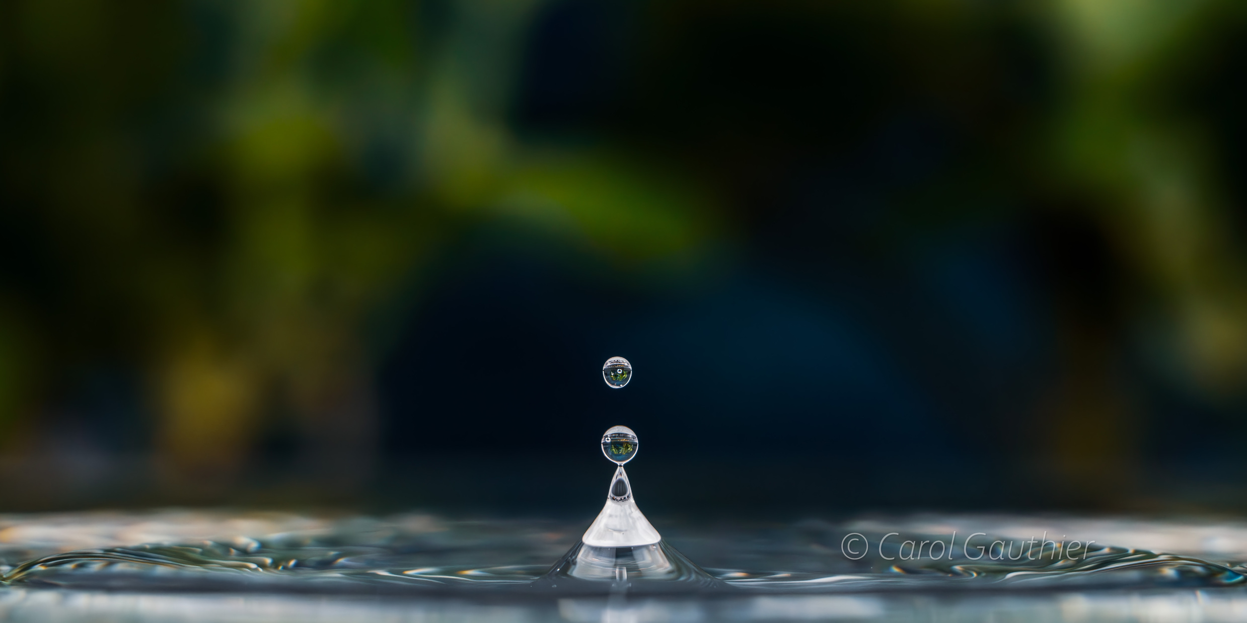 Goutte en mouvement XIX