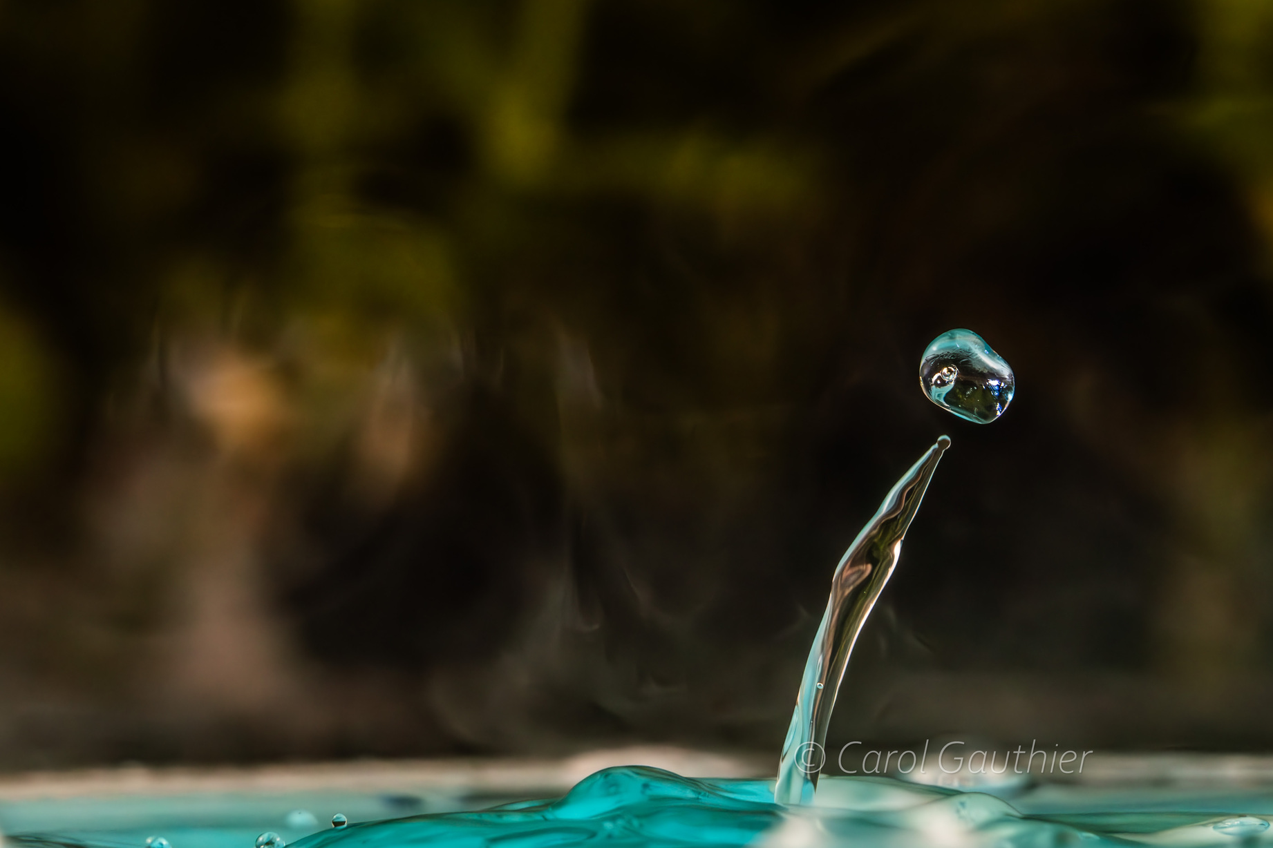 Goutte en mouvement XX