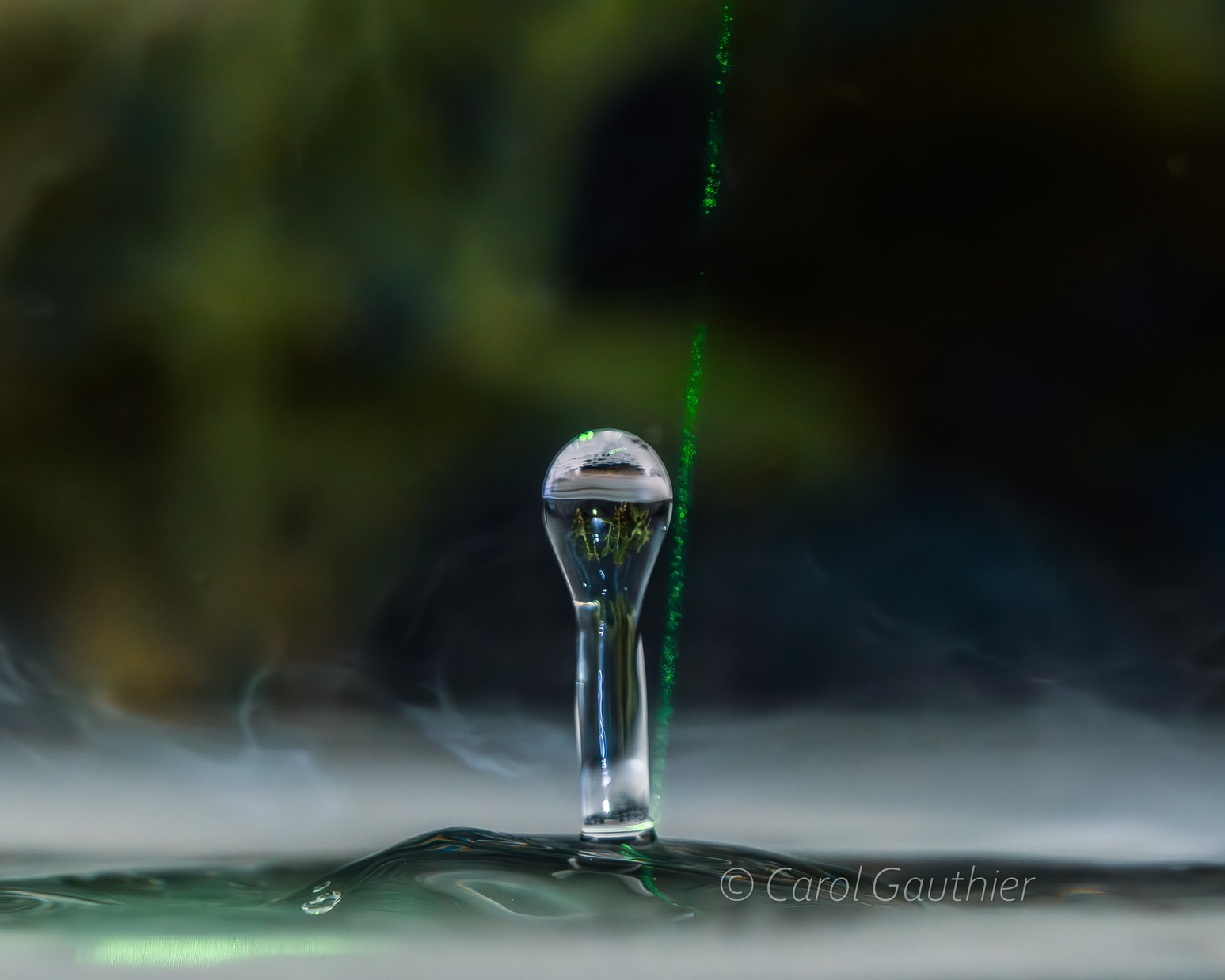 Goutte en mouvement VII
