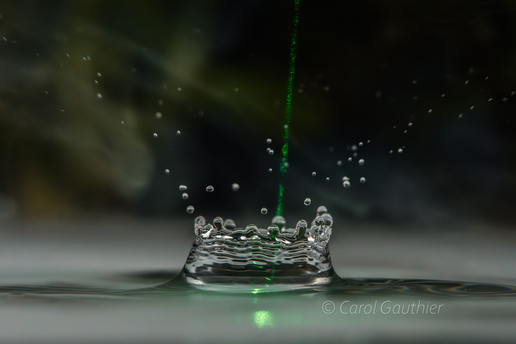 Goutte en mouvement VIII