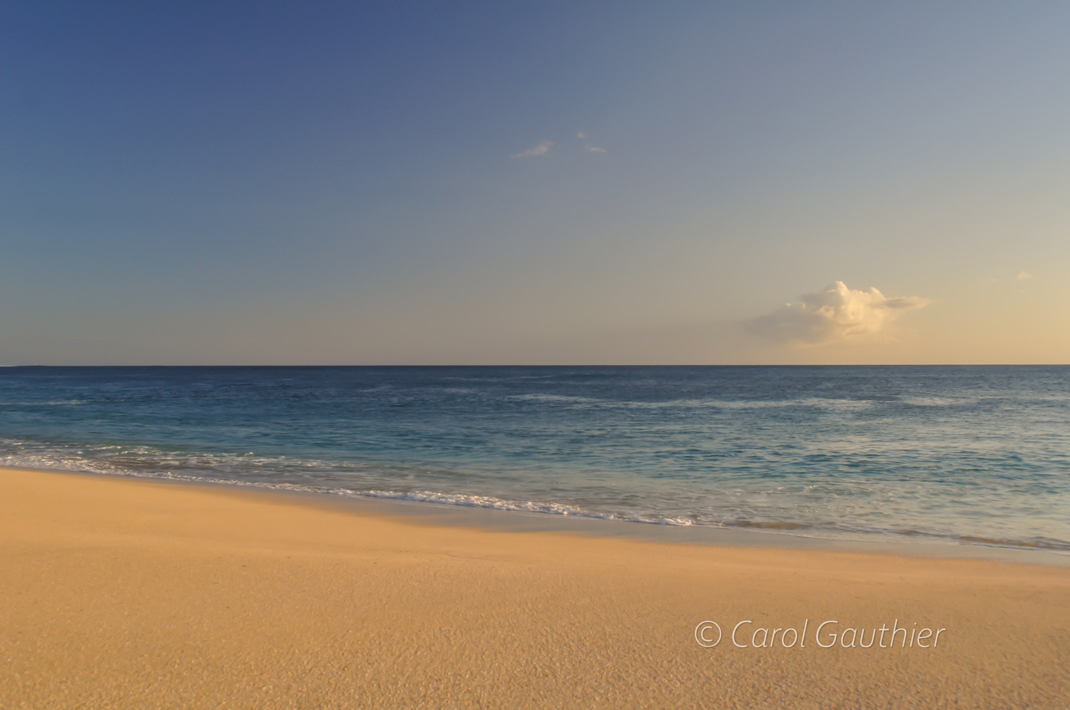 Plage à Hawaii