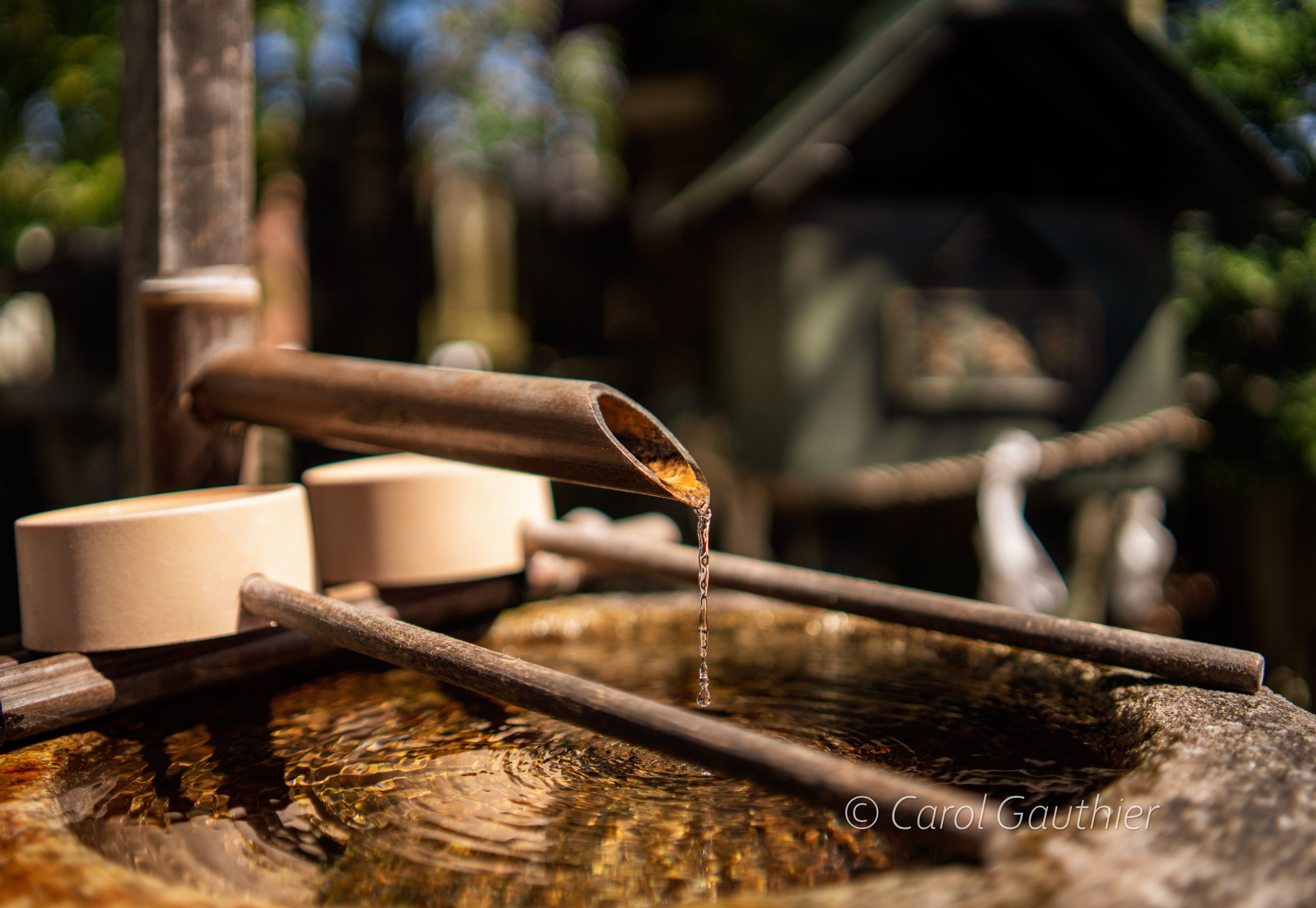 Station de lavage de mains à Takayama
