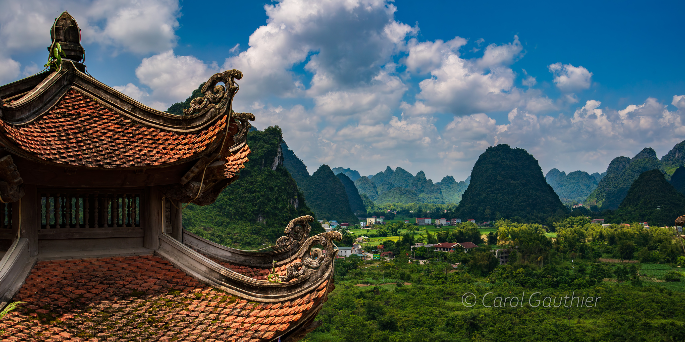 Les montagnes de Ban Gioc, Nord du Vietnam