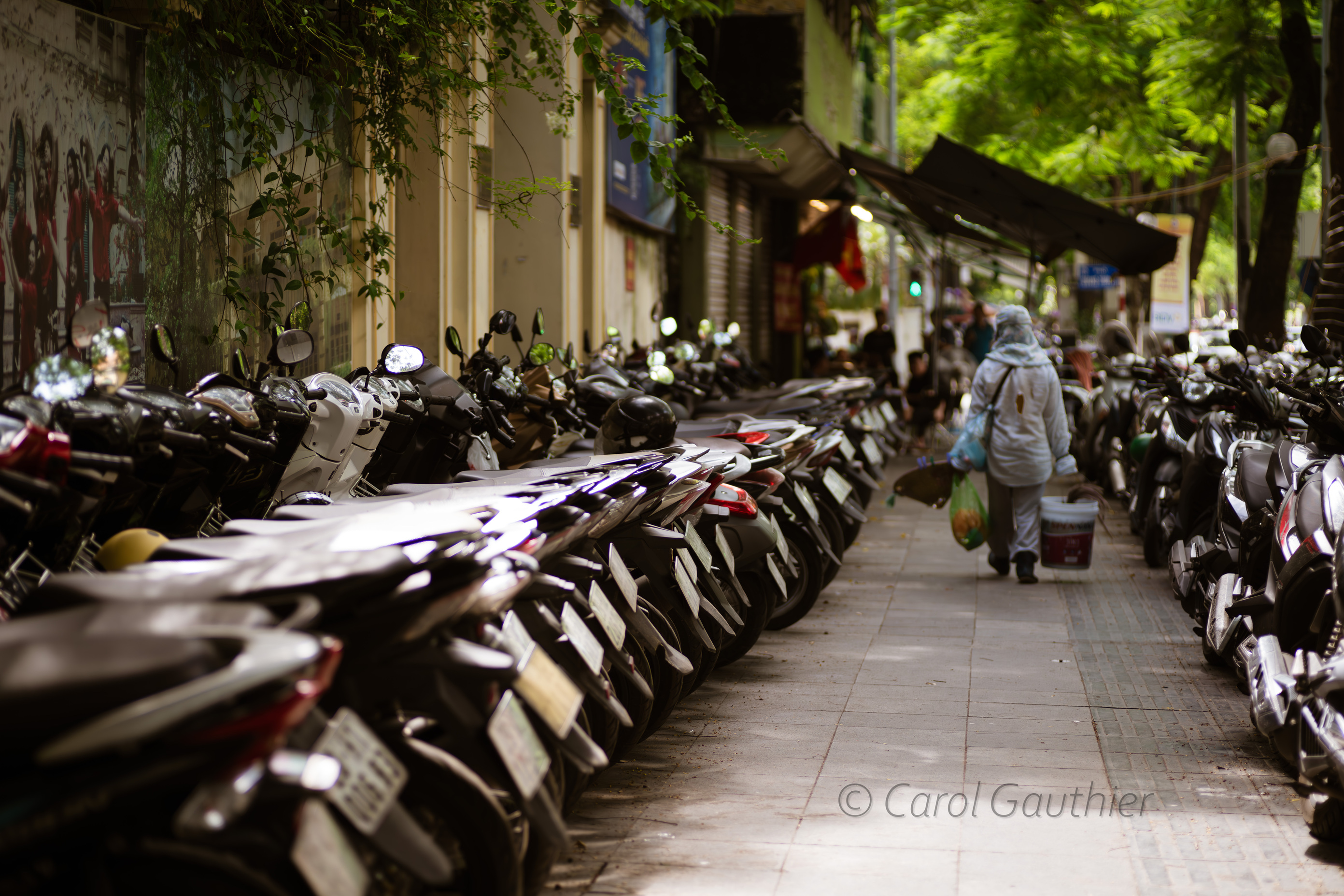 Motocyclettes à Hanoi